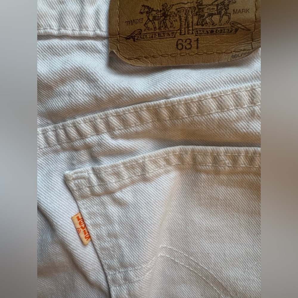 Vintage 80s Levi’s Orange Tab 631 Jeans